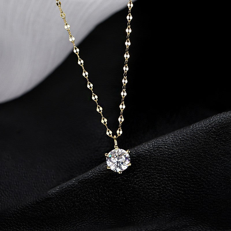 Fashion Personalized Summer Solitaire Necklace Women