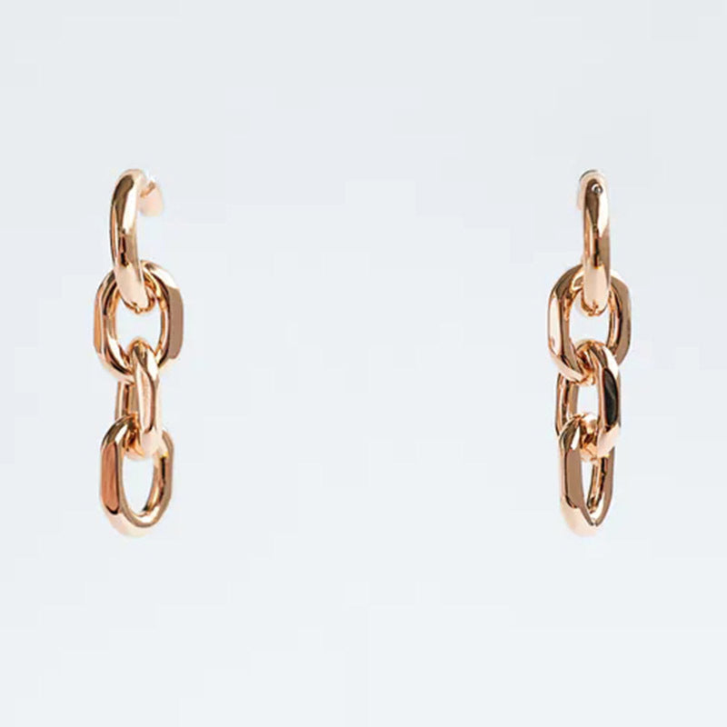 Long Metal Chain Earrings Fashion Earrings