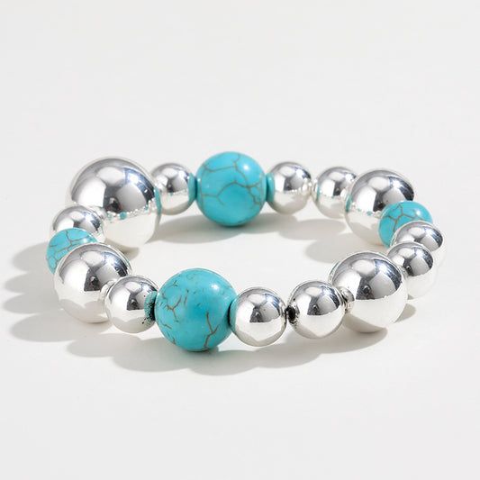Elegant Turquoise Beaded Necklace for Women  Fashion Jewelry