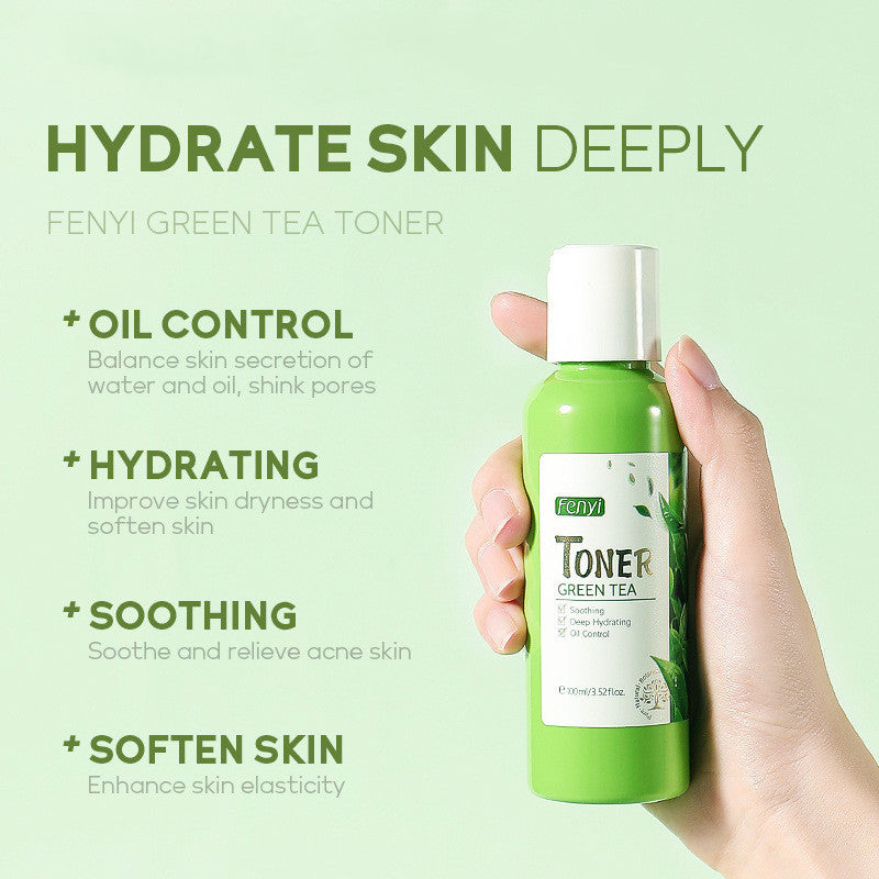 🍃 Green Tea Toner 100ml Moisturizing Lotion for Radiant Skin ✨