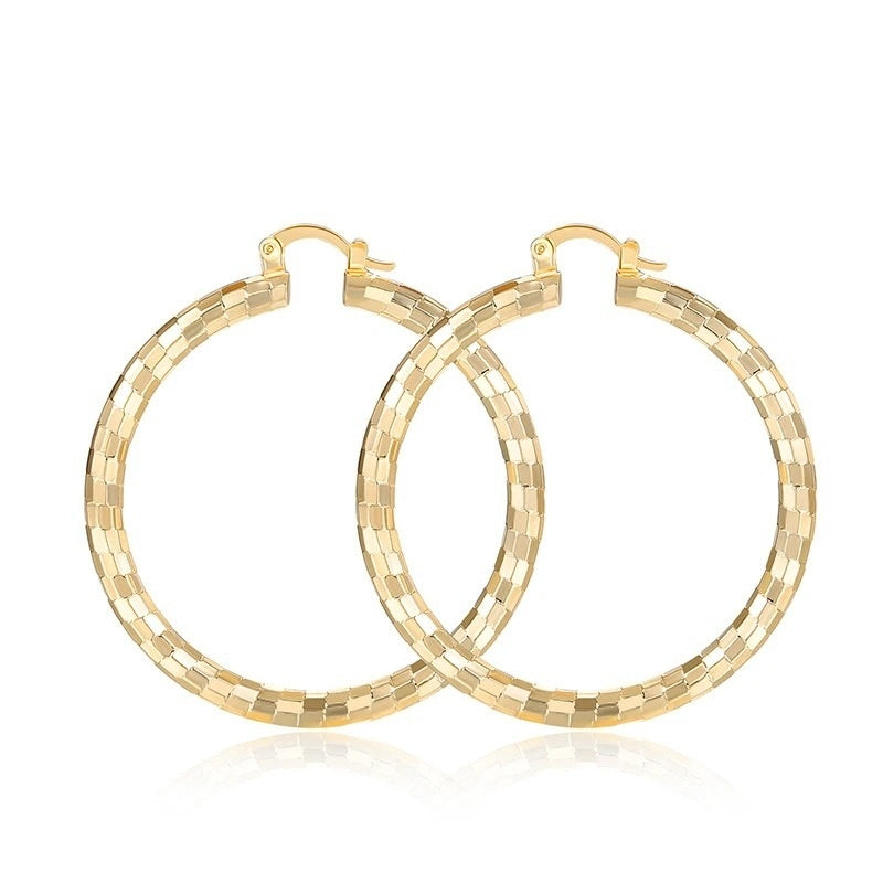 💎 Elegant Minimal Circle Design Earrings