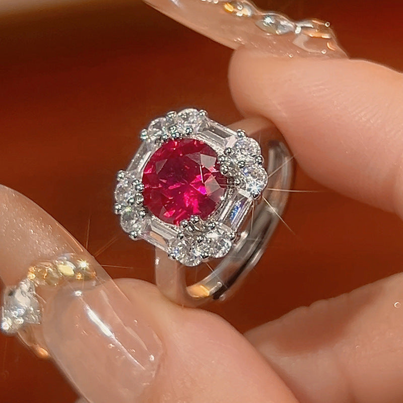 Minority Simple Fashion Gold-plated Copper Jewelry Suit